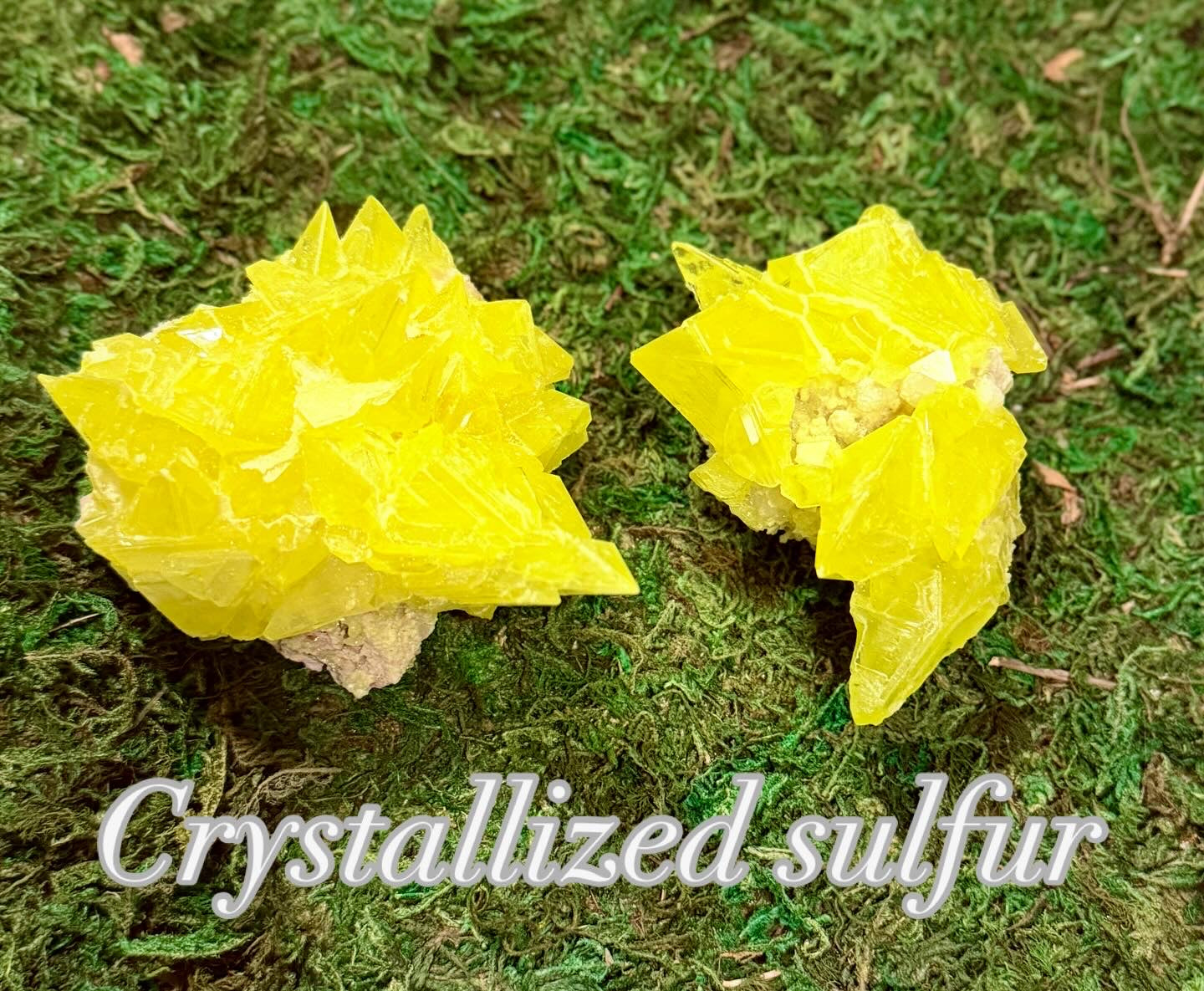 Crystallized Sulfur