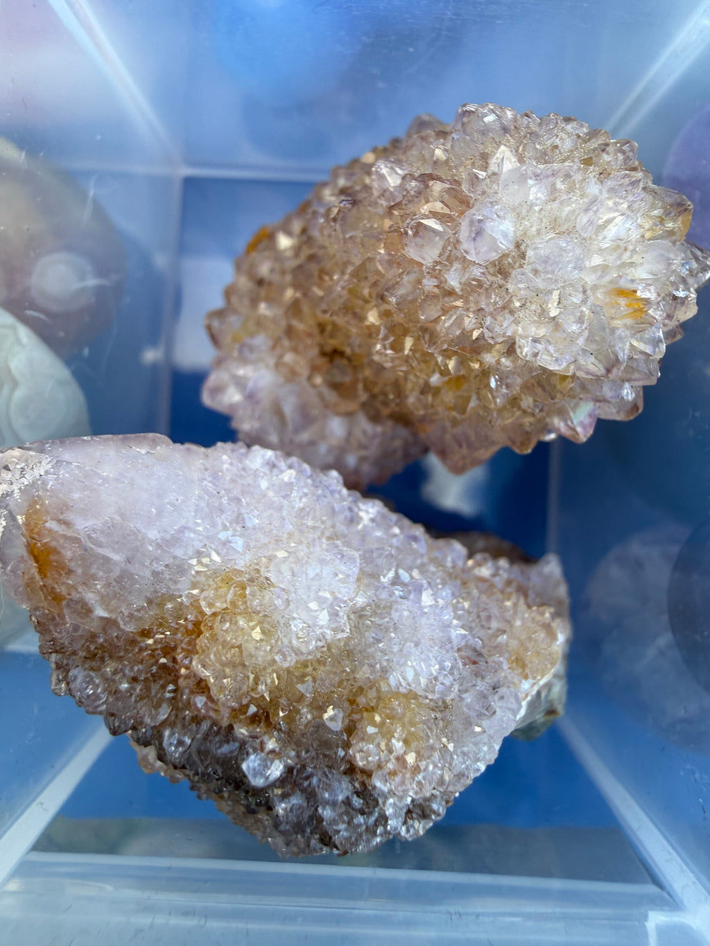 Pink Flower Amethyst Nuggets