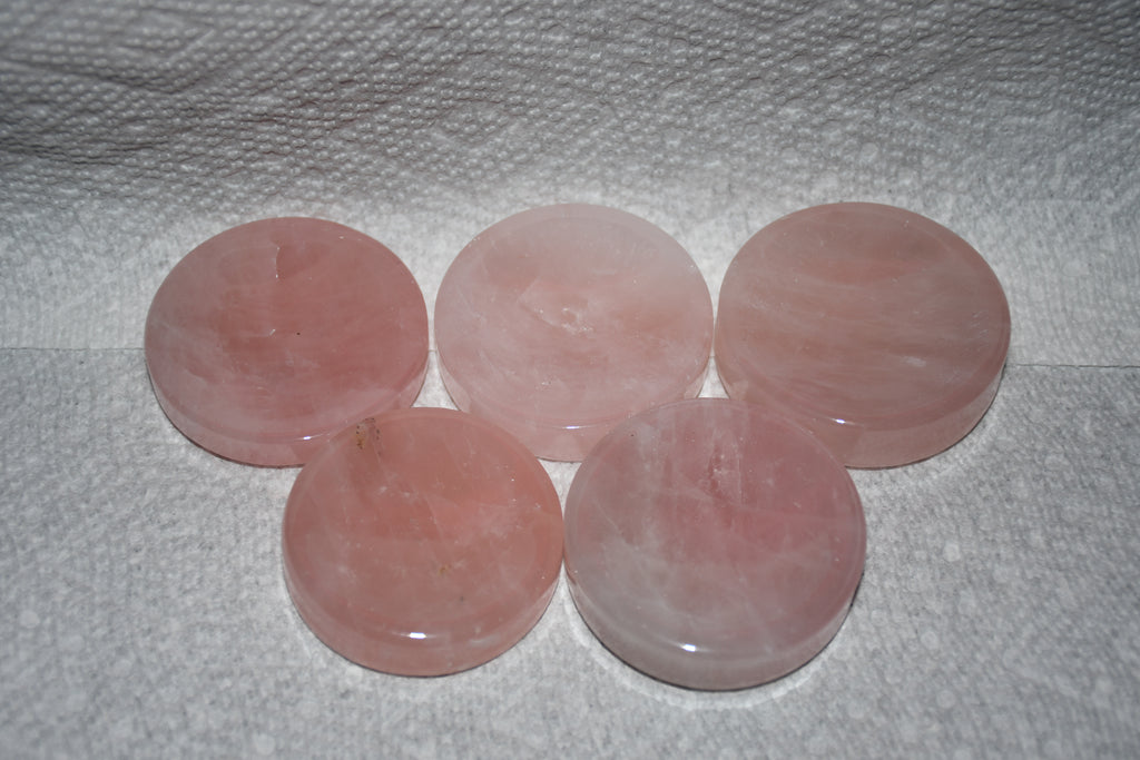 ✨ Rose Quartz Sphere Holder / Crystal Tray ✨